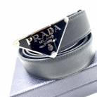 Cintura Prada pelle nera