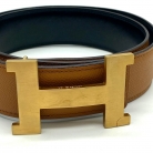 Cinturón reversible Hermès