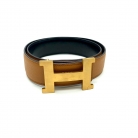 Cinturón reversible Hermès
