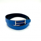 Hermès reversible blue and black belt