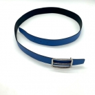 Hermès reversible blue and black belt