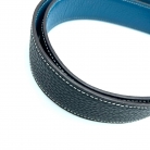 reversible blue/black hermes belt