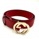 Cinturon rojo Gucci