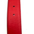 Cinturon rojo Gucci