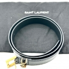 CINTURÓN YSL CUERO SÍMIL SERPIENTE