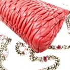 clutch 2 way shoulder de Miu Miu