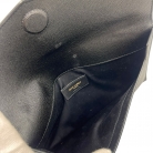 Saint Laurent clutch in black leather