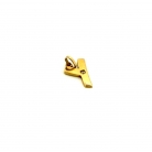 Gold letter “Y” pendant