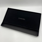 Collar Chanel letras con brillantes y perlas