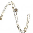 COLLANA CHANEL VINTAGE CON PERLE DI FANTASIA E PERLI