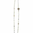 COLLANA CHANEL VINTAGE CON PERLE DI FANTASIA E PERLI