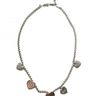 Collar Dior de corazones