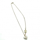 Chanel gold-tone necklace featuring signature charms