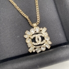 gold Chanel necklace