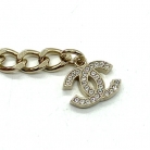 gold Chanel necklace