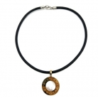 COLLAR MONEDA BVLGARI DOBLE CARA