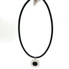 COLLAR MONEDA BVLGARI DOBLE CARA