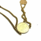 Vintage Chanel gold chain necklace