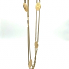 Vintage Chanel gold chain necklace