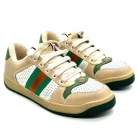 RESERVADO DEPORTIVAS GUCCI OPHIDIA EN CUERO BLANCO