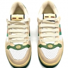 RESERVADO DEPORTIVAS GUCCI OPHIDIA EN CUERO BLANCO