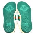 RESERVADO DEPORTIVAS GUCCI OPHIDIA EN CUERO BLANCO