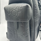 Dior hit the road Backpack in Black Oblique Leather