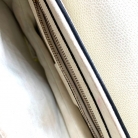 Dior saddle cuero blanco