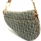 dior saddle green denim