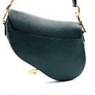 Dior Saddle en piel granulada negra