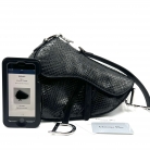 Dior Saddle Phython