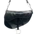 Dior Saddle Phython