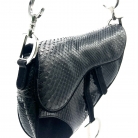 Dior Saddle Phython