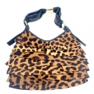 Donwntown Saint Laurent animal print