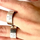 duo anillos gucci