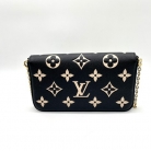 Felicie leather empreinte Louis Vuitton