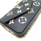 Felicie leather empreinte Louis Vuitton