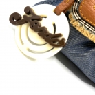 Fendi Baguette Denim Mini