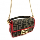 Fendi Baguette Mini con motivo Zucca