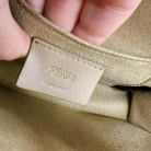 Fendi borsa Kan I F in pelle e vernice
