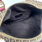 Fendi Boston Bag en canvas con logo Zucca