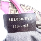 Fendi Boston Bag en canvas con logo Zucca