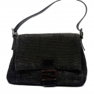 Fendi Mamma Baguette negro
