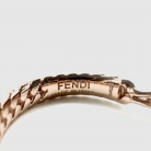 Fendi – Orecchini Baguette rotondi