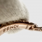 Fendi – Orecchini Baguette rotondi
