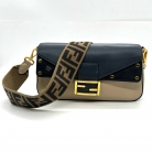 Fendi Zucchino Crystal Baguette