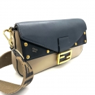 Fendi Zucchino Crystal Baguette