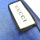 Foulard Gucci GG en color azul