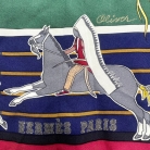 Foulard Hermès Panin La Shar Pawnee