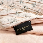 Foulard Louis Vuitton en color rosa palo